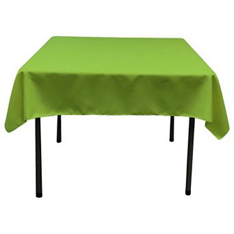 Square Polyester Tablecloth for Dining Table Poplin Fabric Seamless One-Piece Design