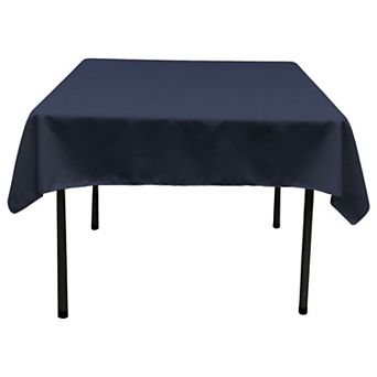 Square Polyester Tablecloth for Dining Table Poplin Fabric Seamless One-Piece Design