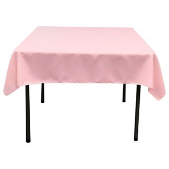 Square Polyester Tablecloth for Dining Table Poplin Fabric Seamless One-Piece Design