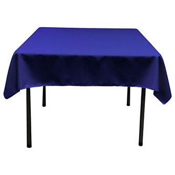 Square Polyester Tablecloth for Dining Table Poplin Fabric Seamless One-Piece Design