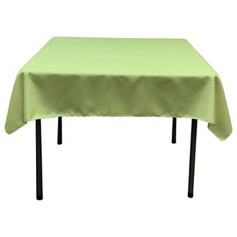 Square Polyester Tablecloth for Dining Table Poplin Fabric Seamless One-Piece Design