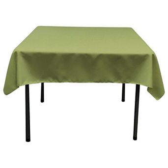 Square Polyester Tablecloth for Dining Table Poplin Fabric Seamless One-Piece Design