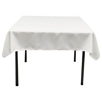 Square Polyester Tablecloth for Dining Table Poplin Fabric Seamless One-Piece Design