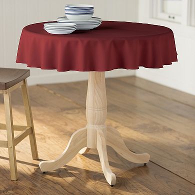 Polyester Poplin Tablecloth Round