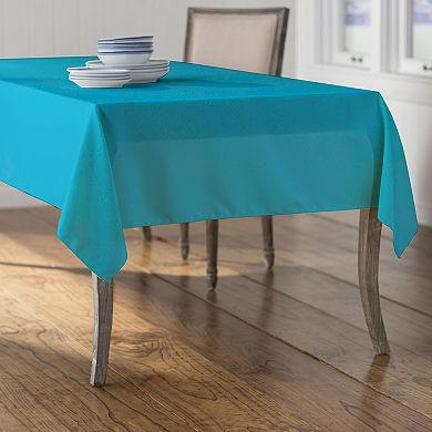 Polyester Poplin Rectangular Tablecloth 60 By 144-inch