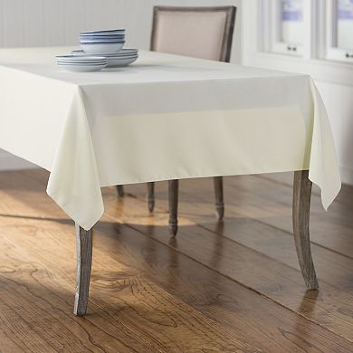 Polyester Poplin 60 By 84-inch Rectangular Tablecloth