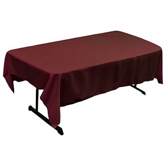 Polyester Poplin Rectangular Tablecloth Table Cover for Home Dining and Parties