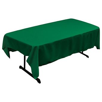 Polyester Poplin Rectangular Tablecloth Table Cover for Home Dining and Parties
