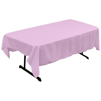 Polyester Poplin Rectangular Tablecloth Table Cover for Home Dining and Parties