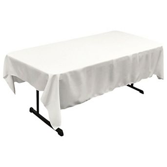 Polyester Poplin Rectangular Tablecloth Table Cover for Home Dining and Parties