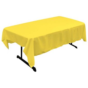 Polyester Poplin Rectangular Tablecloth Table Cover for Home Dining and Parties