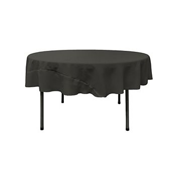 Polyester Poplin Tablecloth 72 in Round
