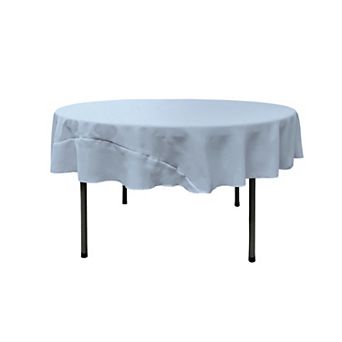 Polyester Poplin Tablecloth 72 in Round