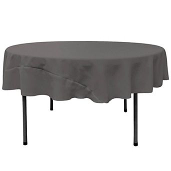Polyester Poplin Tablecloth 72 in Round