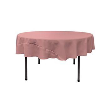 Polyester Poplin Tablecloth 72 in Round
