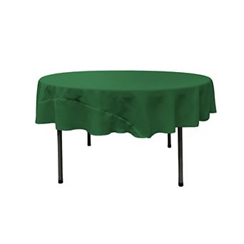 Polyester Poplin Tablecloth 72 in Round