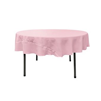 Polyester Poplin Tablecloth 72 in Round