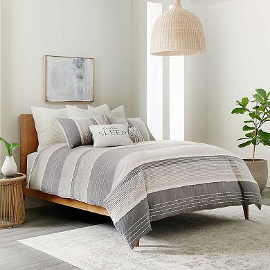 Levtex Home Santander Grey Comforter Set