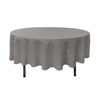 Polyester Poplin Tablecloth 90 in Round