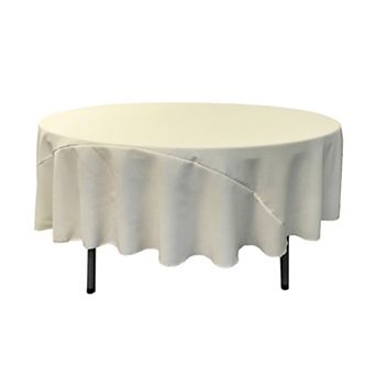 Polyester Poplin Tablecloth 90 in Round