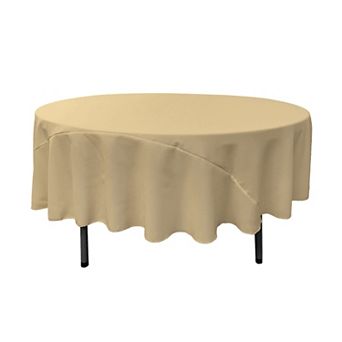 Polyester Poplin Tablecloth 90 in Round