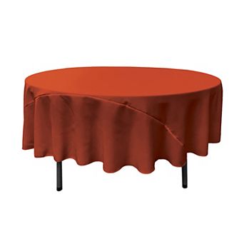 Polyester Poplin Tablecloth 90 in Round