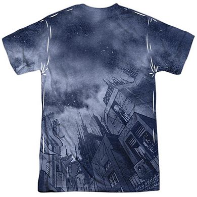 Batman Catch The Joker Short Sleeve Adult 100% Poly Crew T-shirt