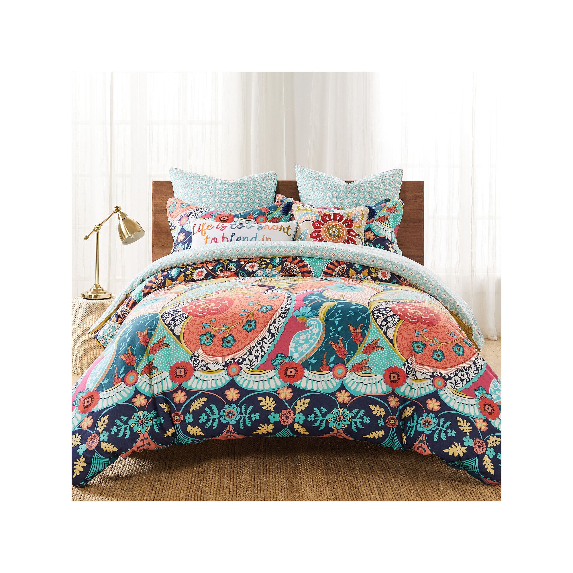 Levtex Home Jules Duvet Cover Set, Multi