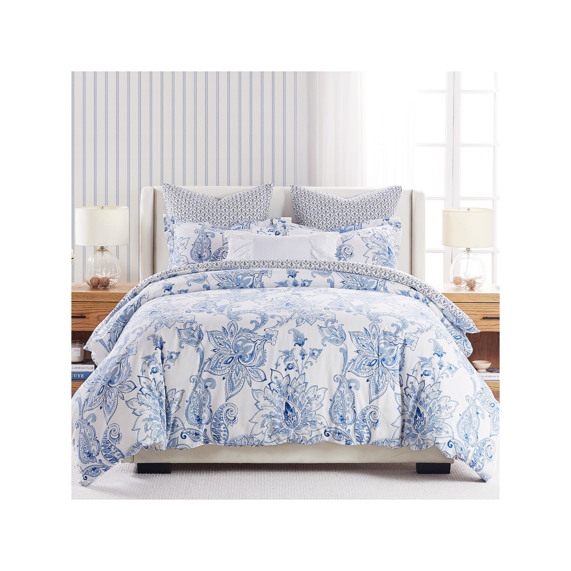 Levtex Home Bennett Comforter Set, Blue