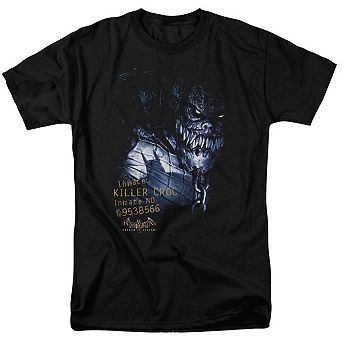 Batman Arkham Asylum Arkham Killer Croc Short Sleeve Adult T-shirt