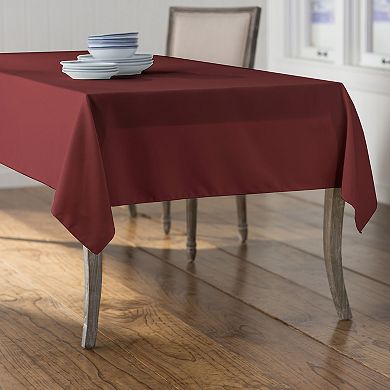 Polyester Poplin Rectangular Tablecloth, 60 By 120-inch