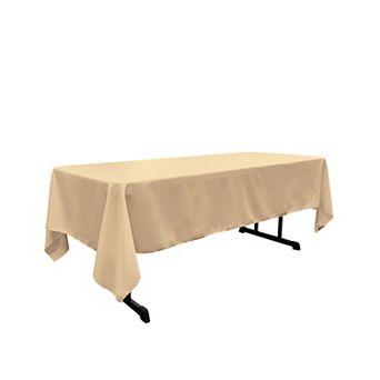 Polyester Poplin Rectangular Tablecloth, 60 By 120-inch