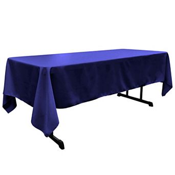 Rectangular Polyester Tablecloth for Banquet Tables Seamless One-Piece Design