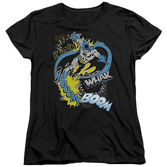 Batman Bat Effects Short Sleeve Womens T-shirt