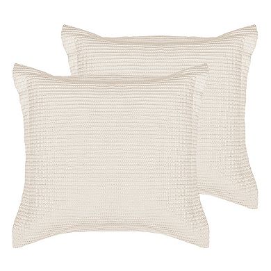 Levtex Home Cloud Waffle Knit Comforter Set or Euro Shams