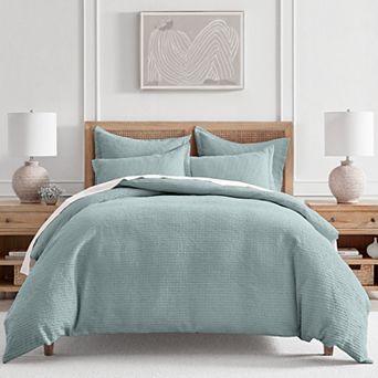 Levtex Home Cloud Waffle Knit Comforter Set or Euro Shams