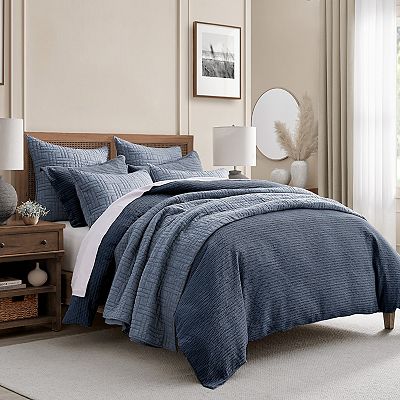 Levtex Home Cloud Waffle Knit Comforter Set or Euro Shams