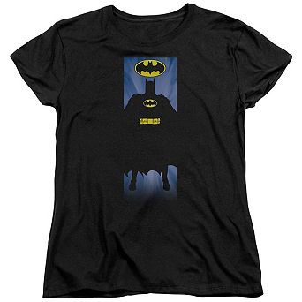 Batman Block Short Sleeve Womens T-shirt