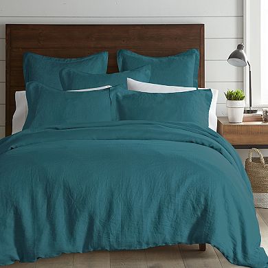 Levtex Home Washed Linen Duvet and Sham