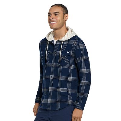 Hurley flannel hoodie 2025