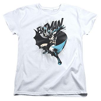 Batman Batarang Throw Short Sleeve Womens T-shirt