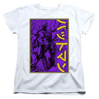 Batman Big Framed Kanji Short Sleeve Women´s T-Shirt