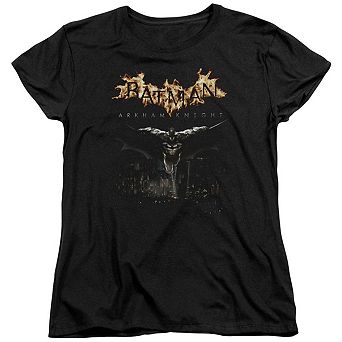 Batman Arkham Knight City Watch Short Sleeve Womens T-shirt