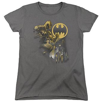 Batman Bat Signal Short Sleeve Womens T-shirt