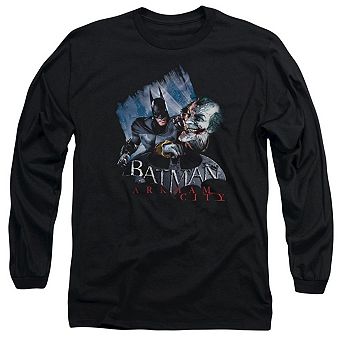 Batman Arkham City Jokes On You! Long Sleeve Adult T-shirt