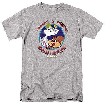 Animaniacs Slappy And Skippy Squirrel Short Sleeve Adult T-shirt
