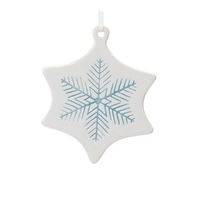Etched Ceramic Tree Ornament (set Of 24)
