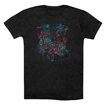 Batman Arkham Knight City Of Fear Adult Heather T-shirt