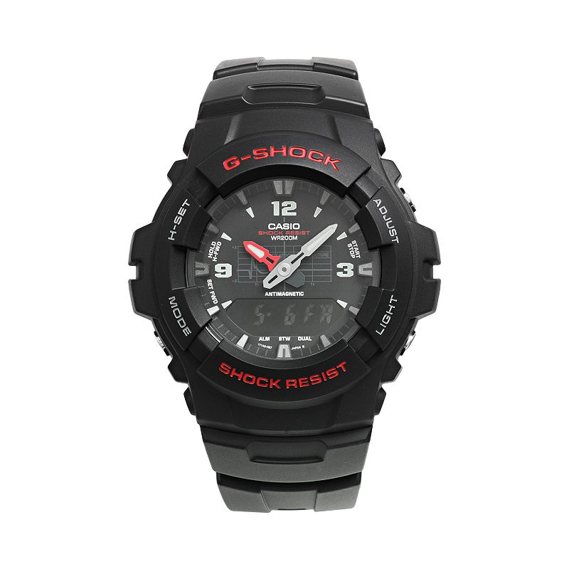 Casio Men's G-Shock Analog & Digital Chronograph Watch - G100-1BV, Multicolor