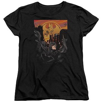 Batman Always On Call Short Sleeve Womens T-shirt